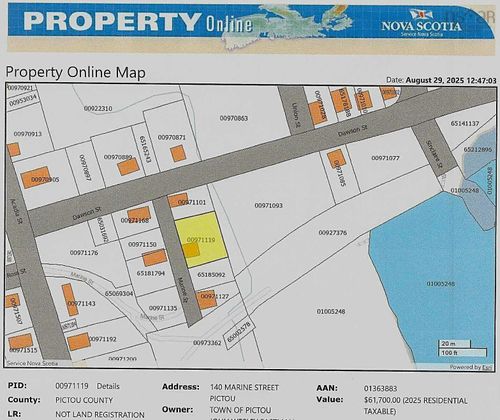 140 Marine St, Pictou, NS, B0K1H0 | Card Image