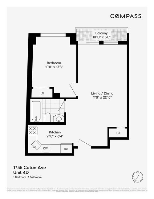 4d-1735 Caton Ave, Brooklyn, NY, 11226-2797 | Card Image