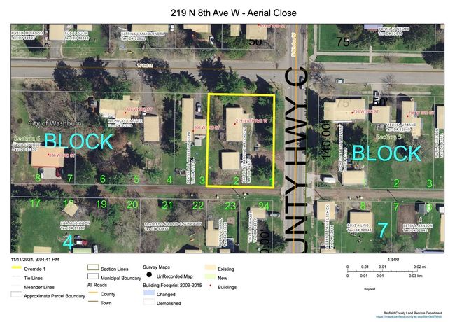 219 N 8 Th Ave W, House other with 3 bedrooms, 2 bathrooms and null parking in WASHBURN WI | Image 5