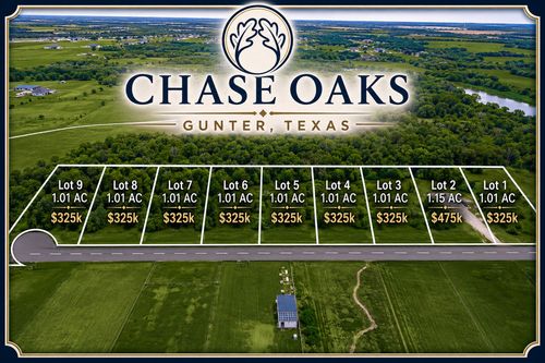 Lot 8 - Chase Oaks Bledsoe Road, Gunter, TX, 75058 | Card Image