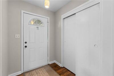 Entryway with hardwood / wood-style flooring | Image 2