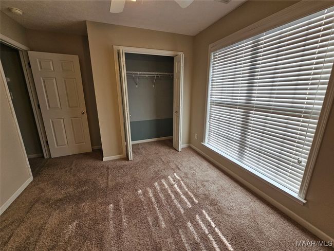 Bedroom #3 closet open | Image 24