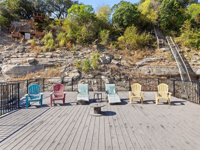The upper level of the boat slip is over 900 square feet of decking. | Image 11