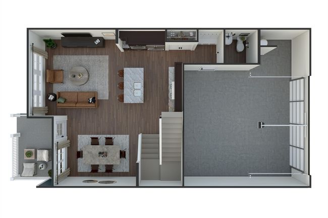 Trellis at Farmington | Plan 1 Rendering *actual finishes, orientation, and structural options vary on this home | Image 33