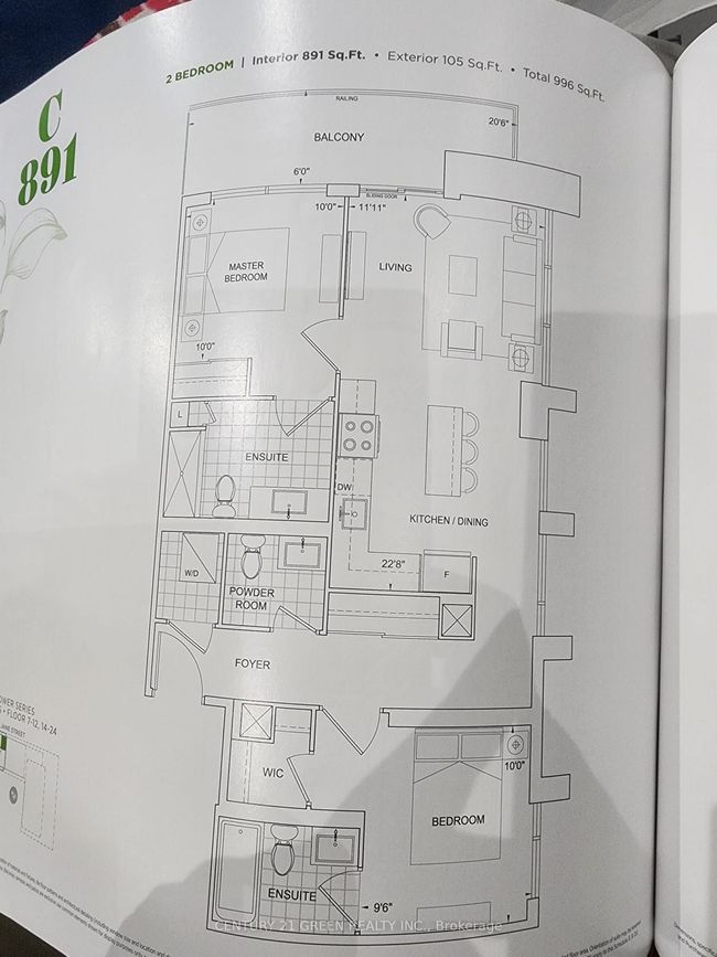 709 - 8960 Jane St, Condo with 2 bedrooms, 3 bathrooms and null parking in Concord ON | Image 28