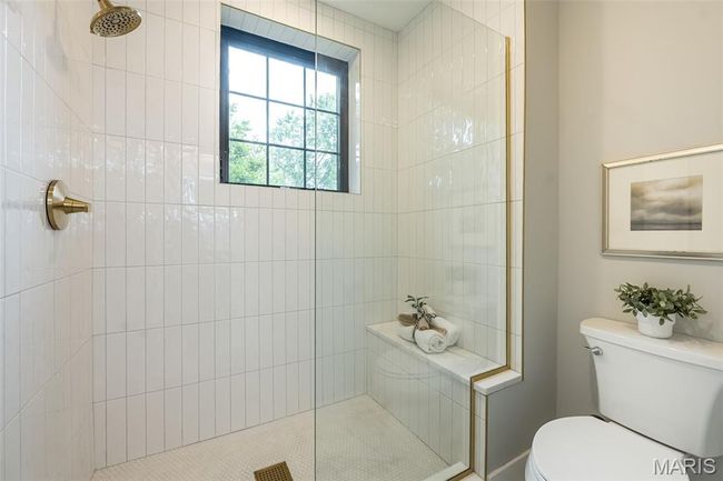 Full shower with Kohler fixtures attached to Jack n Jill bath. | Image 24