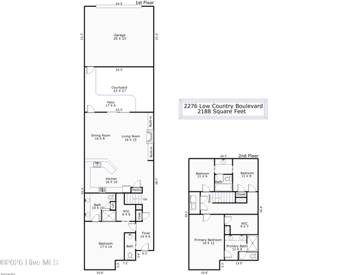 2276 Low Country Blvd, Leland, NC, 28451-1637 | Card Image