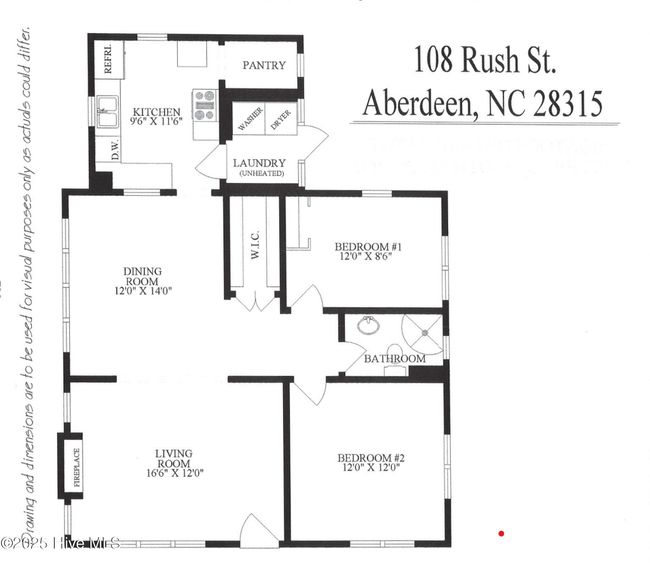 108 Rush St, House other with 2 bedrooms, 1 bathrooms and null parking in Aberdeen NC | Image 35