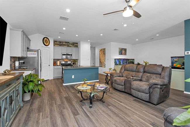 View from the rear of the home to the kitchen. | Image 9