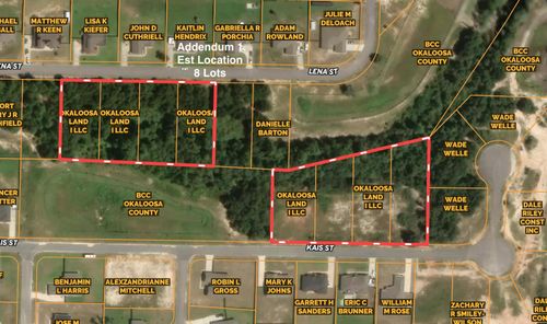 8 Lots Lena St, Baker, FL, 32531 | Card Image