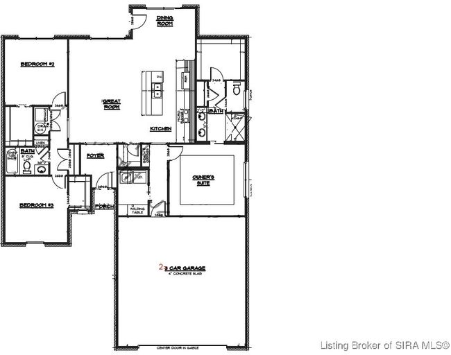 LOT-204 - 1030 Dunbarton Way, Home with 3 bedrooms, 2 bathrooms and null parking in Georgetown IN | Image 22
