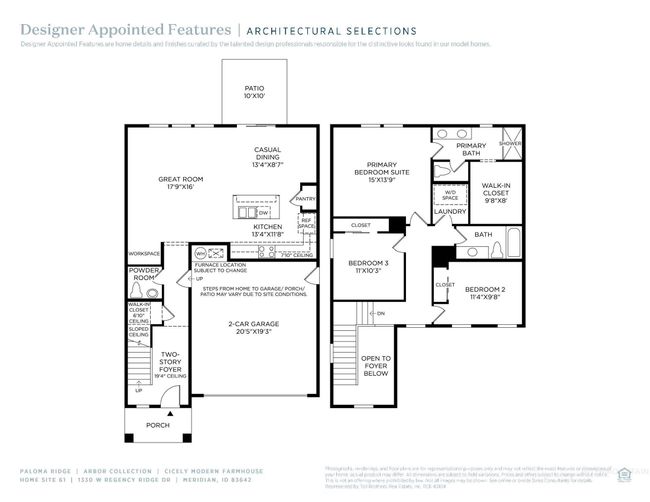 1330 W Regency Ridge Dr, House other with 3 bedrooms, 3 bathrooms and 2 parking in Meridian ID | Image 13