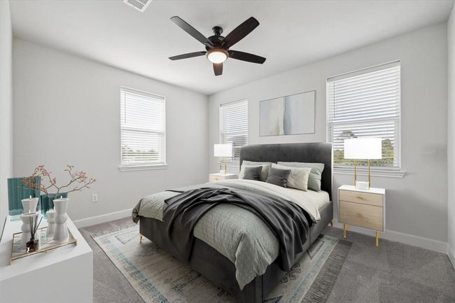 Virtually Staged. One of two secondary bedrooms. | Image 13
