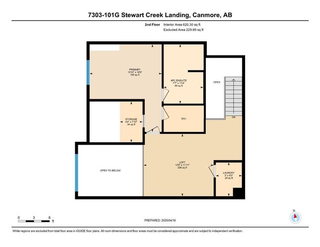 7303 - 101G Stewart Creek Landing, Condo with 2 bedrooms, 2 bathrooms and 2 parking in Canmore AB | Image 35