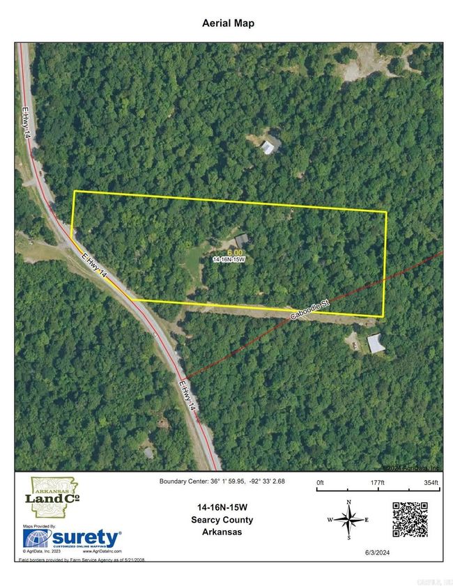 126 Caboodle Dr, House other with 2 bedrooms, 1 bathrooms and null parking in Harriet AR | Image 20