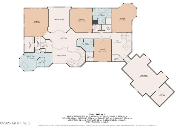 204 Stillhouse Rd, House other with 5 bedrooms, 5 bathrooms and null parking in MILLSTONE TOWNSHIP NJ | Image 67