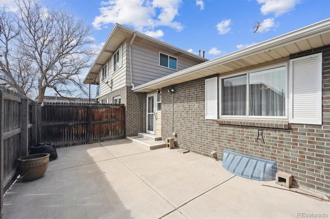 Large, fenced private patio | Image 23