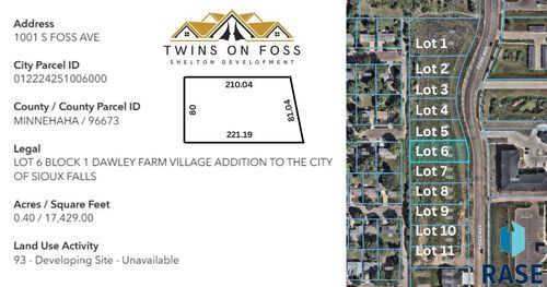 1001 S Foss Ave Avenue, Sioux Falls, SD, 57110 | Card Image