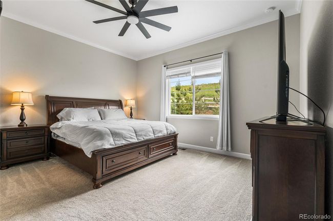 Primary bedroom with spa-like ensuite and large walk-in closet | Image 19