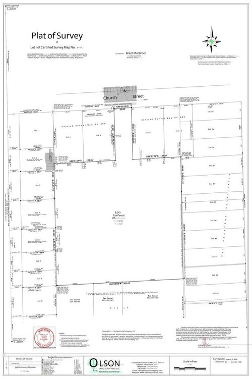 Lt1 Church Street, Sharon, WI, 53585 | Card Image