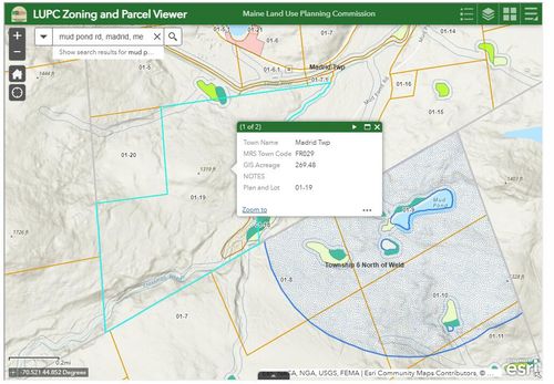 Lot 19&20 Mud Pond Road, Madrid Twp, ME, 04966 | Card Image