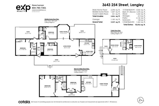 3643 254 St, House other with 10 bedrooms, 7 bathrooms and 20 parking in Aldergrove BC | Image 39