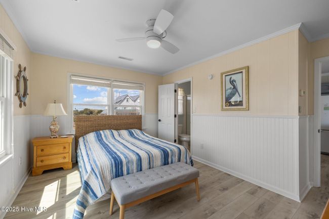 Bedroom 1 | Top Level, Living room level with attached full bath accessible from hall and bedroom | Image 22