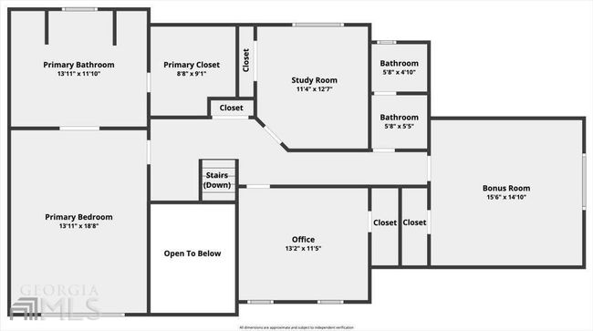 2267 Cassina Pointe Sw, House other with 4 bedrooms, 3 bathrooms and null parking in Marietta GA | Image 46