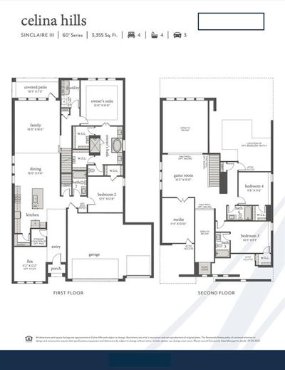 Great family & entertaining spaces paired with comfy & cozy bedroom spaces are the hallmark of our Sinclaire III floor plan! | Image 2