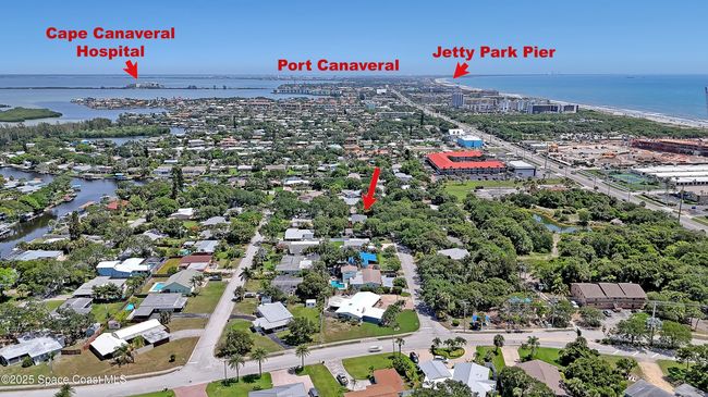 955 Samar Rd, House other with 3 bedrooms, 2 bathrooms and null parking in Cocoa Beach FL | Image 36
