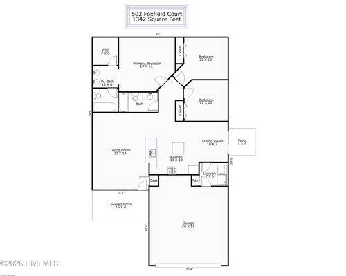 502 Foxfield Ct, Wilmington, NC, 28411-7160 | Card Image
