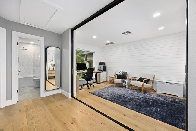 Office or bonus room with sliding glass doors. | Image 16