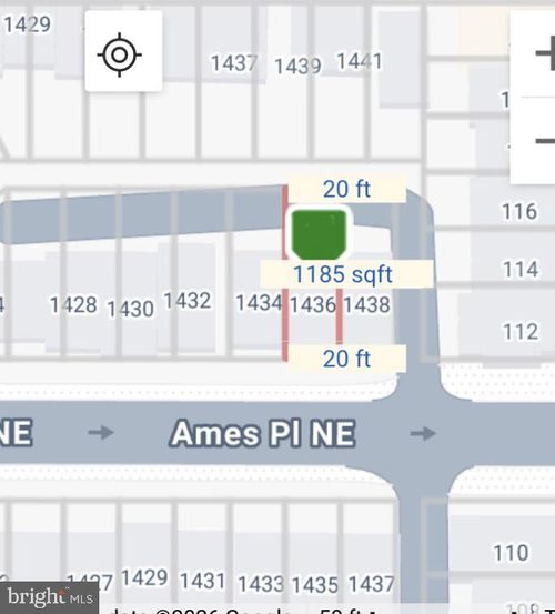 1436 Ames Pl Ne, WASHINGTON, DC, 20002-6416 | Card Image