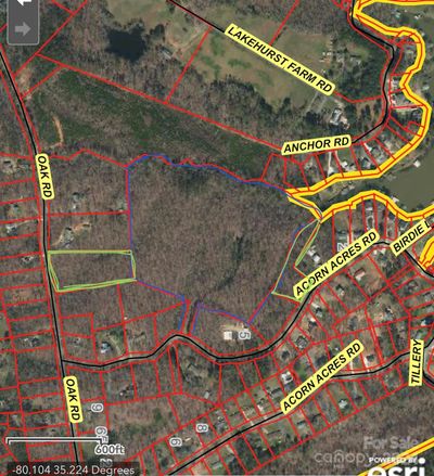 Blue highlighted area is the 19.26 ac available for sale. The two lots highlighted in green are also available for an additional cost. | Image 3