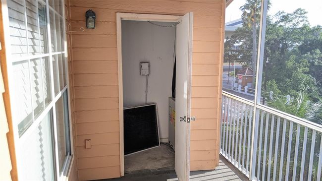 Storage closet in Patio | Image 24