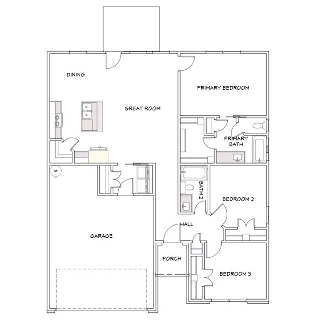 2603 Falcon Ridge Drive, House other with 3 bedrooms, 2 bathrooms and null parking in Bryan TX | Image 6