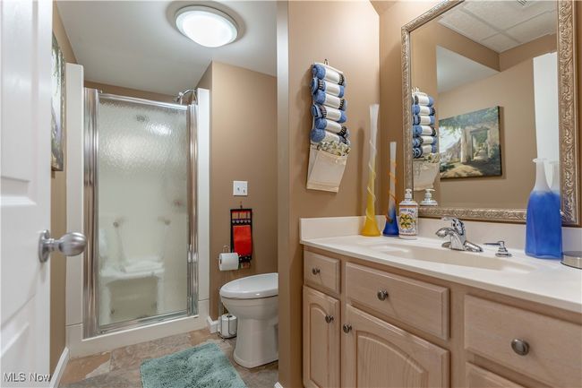 Here is a view of the lower level full bathroom. | Image 37