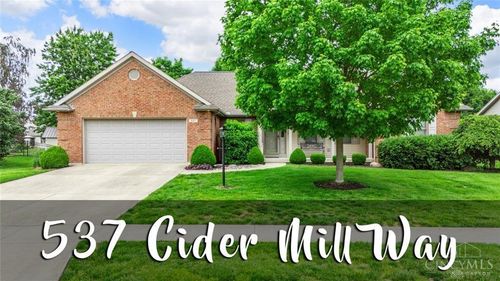 537 Cider Mill Way, Tipp City, OH, 45371-2493 | Card Image