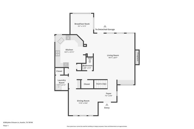 6208 John Chisum Ln, House other with 3 bedrooms, 3 bathrooms and null parking in Austin TX | Image 14
