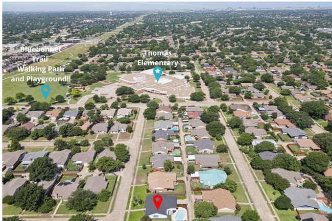 The Bluebonnet Trail as well as a park and playground and Thomas Elementary is just down the street! | Image 4