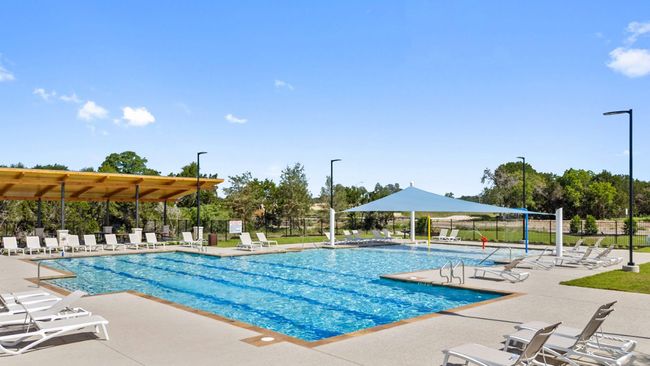 Community pool with a patio | Image 22