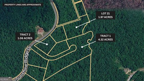 LOT 21 Sunshine Ridge Dr, Toccoa, GA, 30577 | Card Image