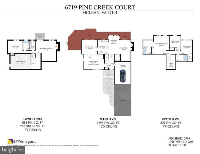 6719 Pine Creek Ct, House other with 4 bedrooms, 4 bathrooms and null parking in MCLEAN VA | Image 52