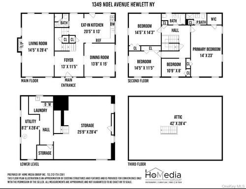 1349 Noel Ave, Hewlett, NY, 11557-1306 | Card Image