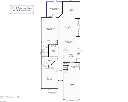 1312 Suncrest Way, Leland, NC, 28451-7004 | Card Image