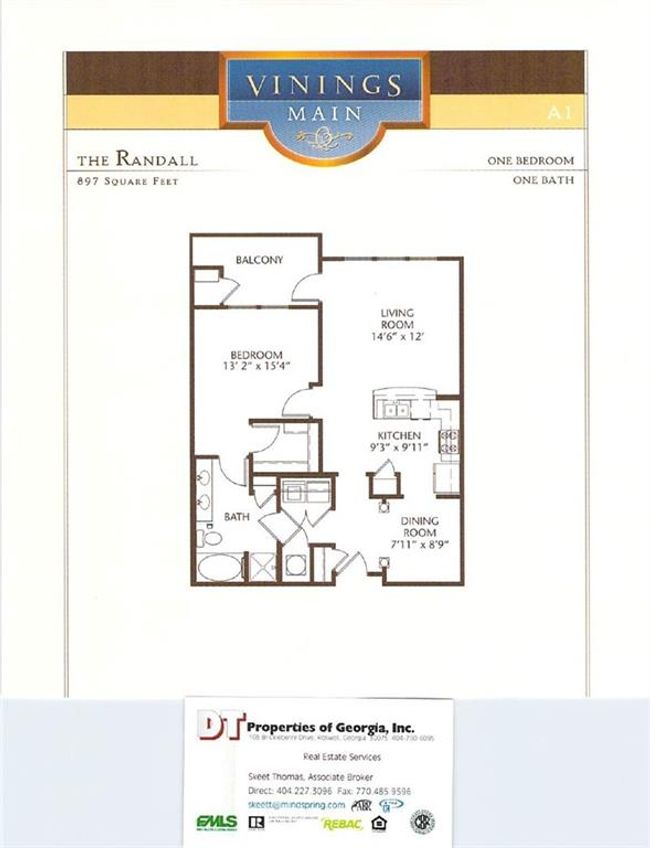 UNIT-1537 - 3621 Vinings Slope Se, Condo with 1 bedrooms, 1 bathrooms and 1 parking in Vinings GA | Image 16