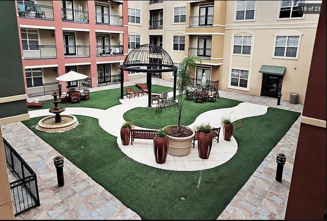 Courtyard view from the balcony | Image 8