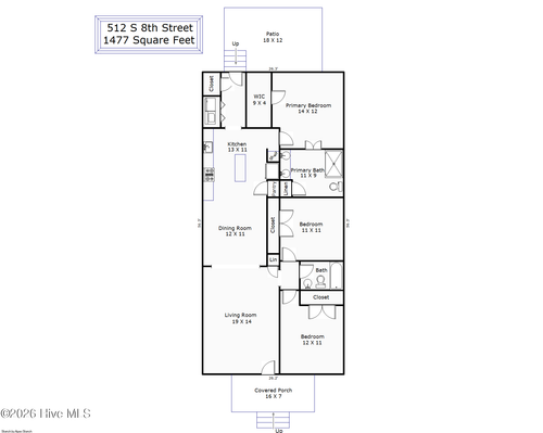 512 S 18th St, Wilmington, NC, 28403-2110 | Card Image