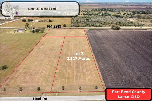 Lot 3 Neal Rd, Beasley, TX, 77417 | Card Image