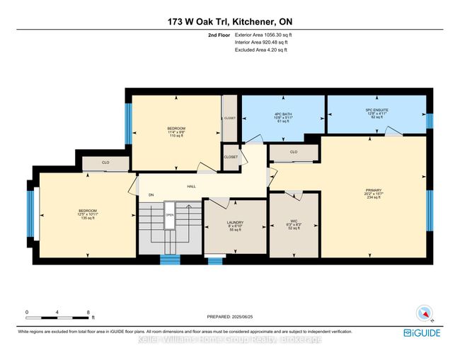 173 W Oak Trail, House attached with 3 bedrooms, 3 bathrooms and 1 parking in Kitchener ON | Image 44